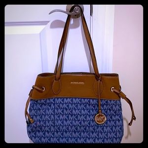 Authentic MK denim handbag